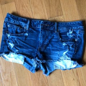 American eagle denim shorts